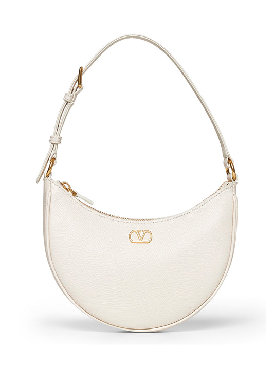 Ivory Vlogo Signature mini hobo bag