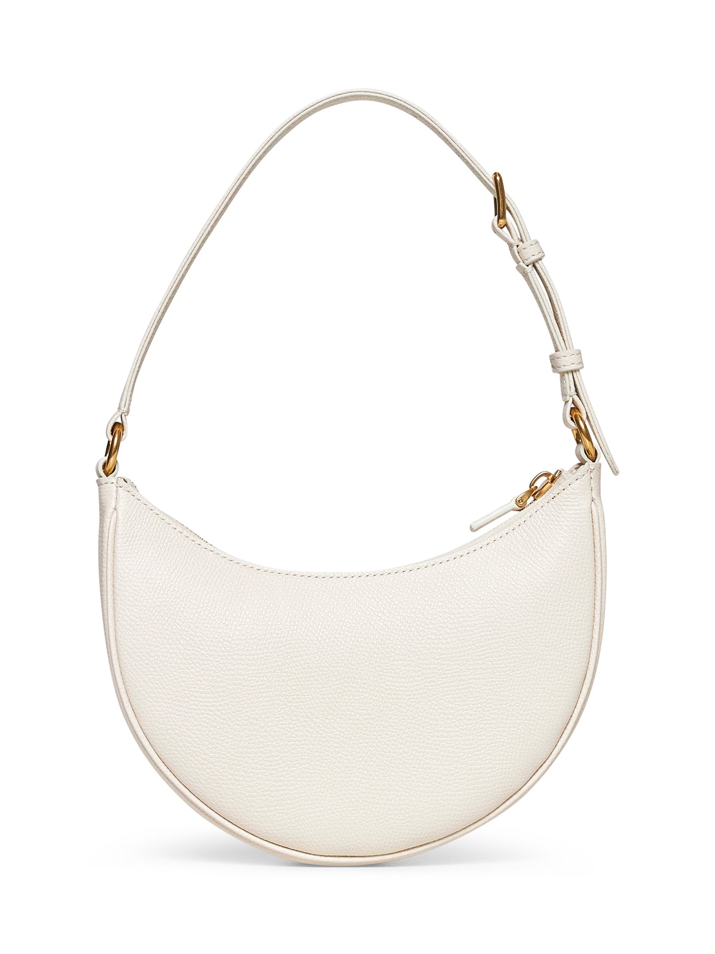 Mini borsa hobo Vlogo Signature avorio