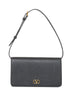 Mini borsa a spalla Vlogo Signature nera