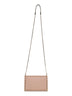 Mini borsa con catena Rockstud rosa