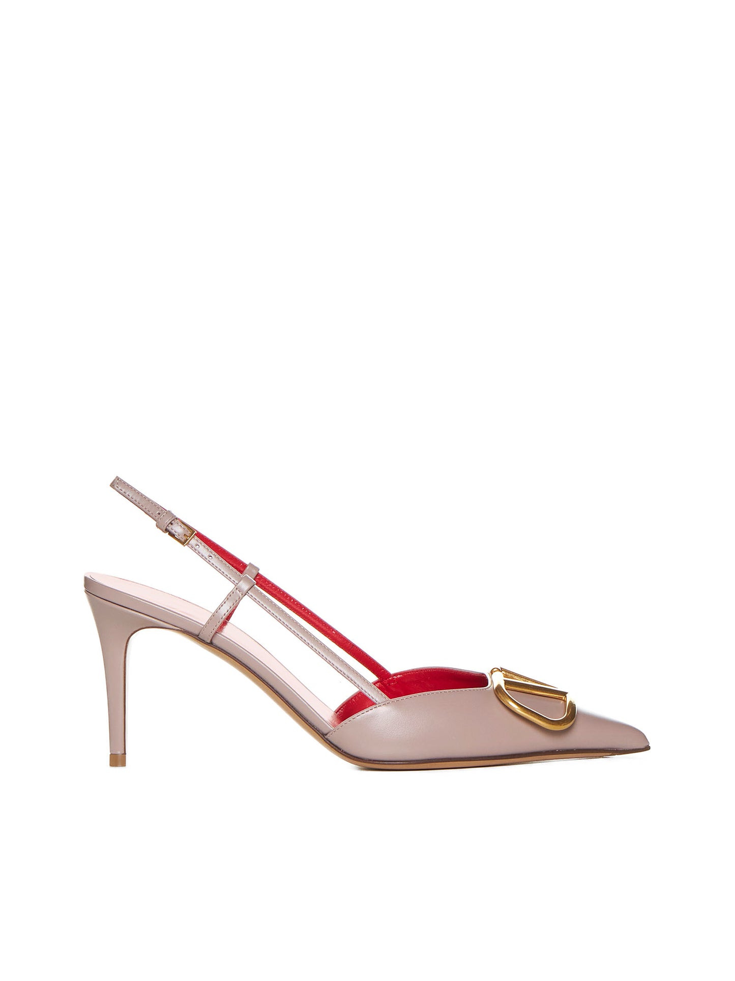 Valentino Garavani VLogo Signature leather slingback