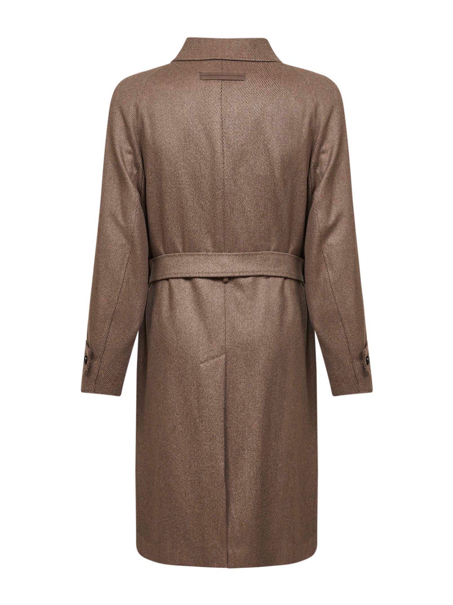 Brown Oasi Cashmere overcoat