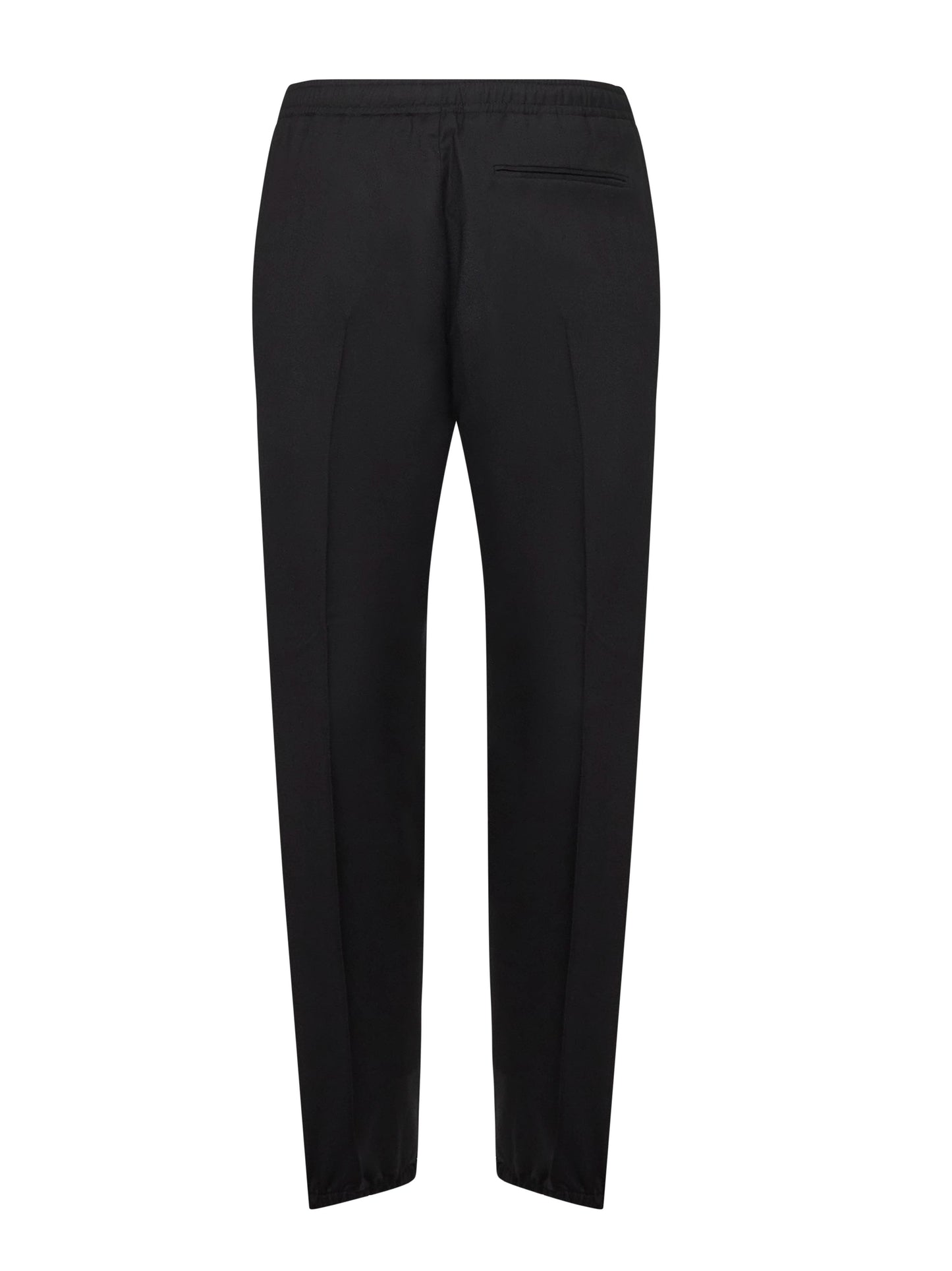 Pantaloni in Techmerino nero