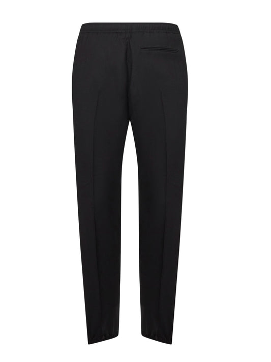 Pantaloni in Techmerino nero