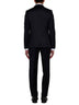 Completo monopetto in lana e mohair