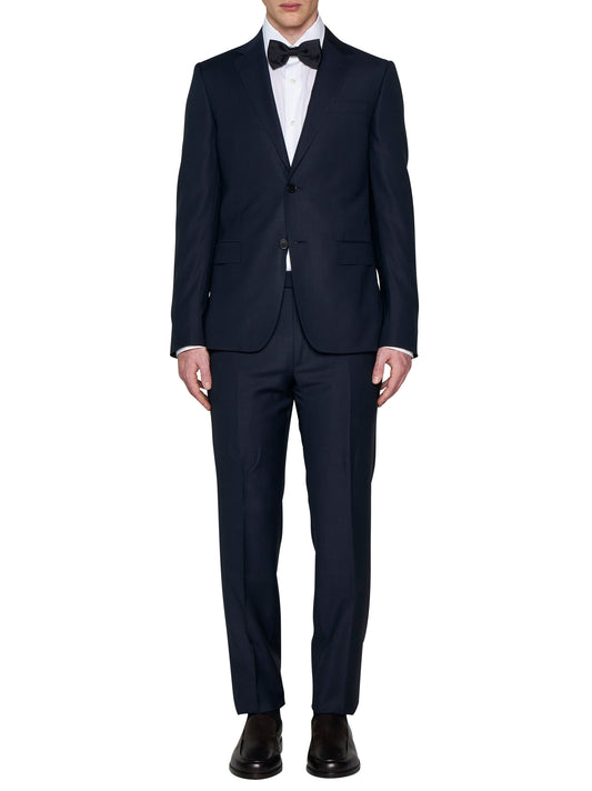 Wool single-breasted blazer