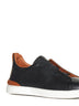 Triple Stitch leather sneakers