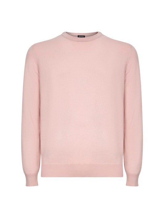 Pink Oasi Cashmere crewneck sweater