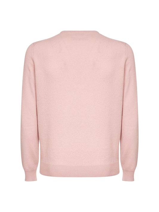 Pink Oasi Cashmere crewneck sweater