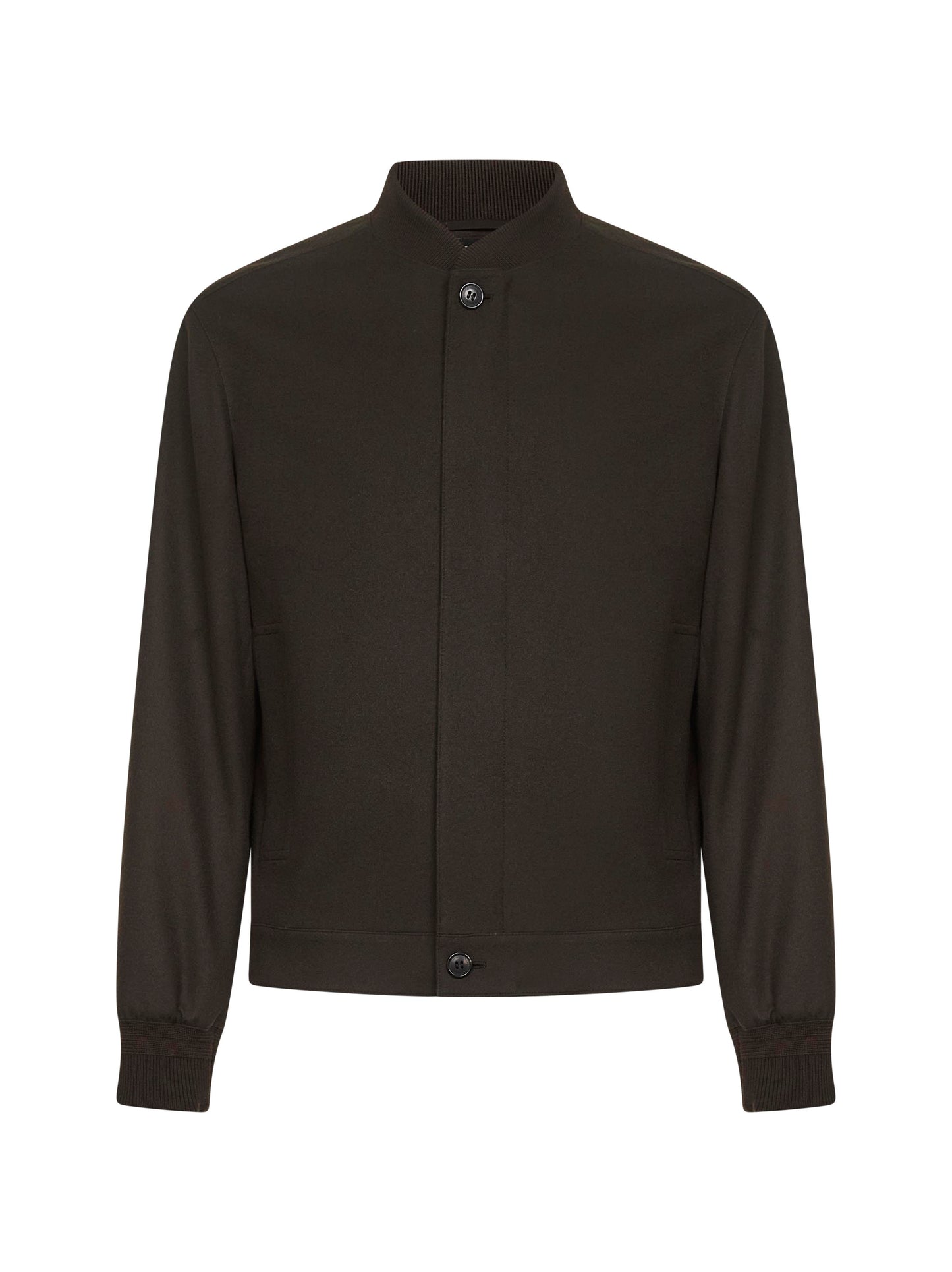 Brown Oasi Cashmere Elements bomber jacket