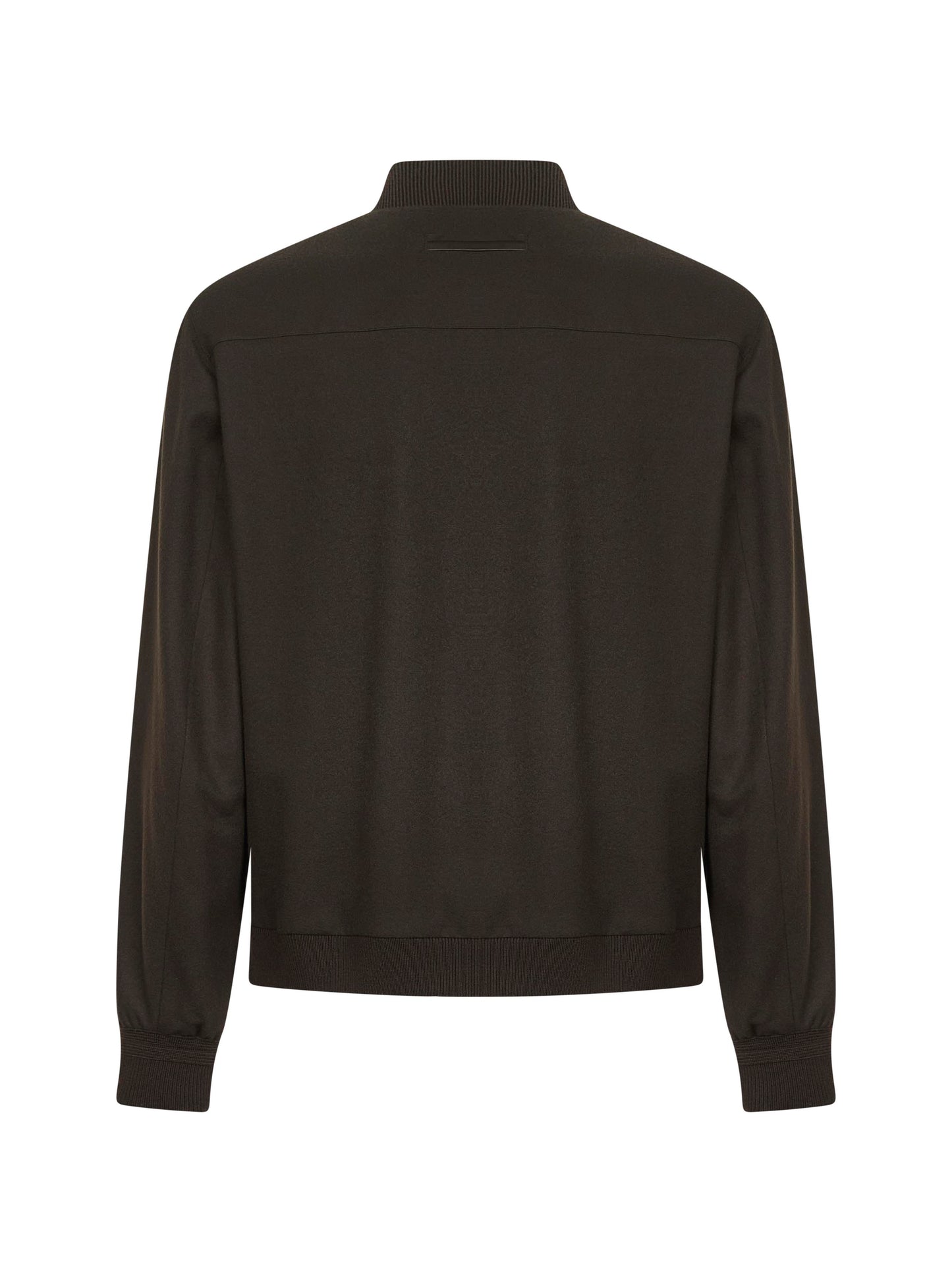 Brown Oasi Cashmere Elements bomber jacket