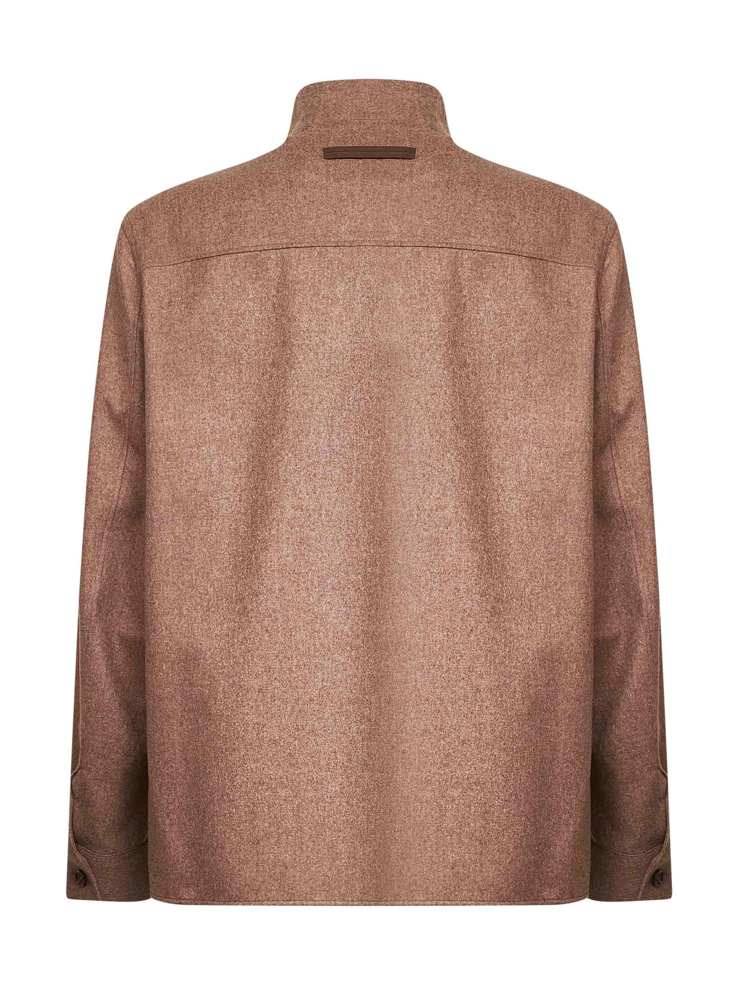 Overshirt in Oasi Cashmere marrone