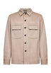 Beige Oasi Cashmere Alba overshirt