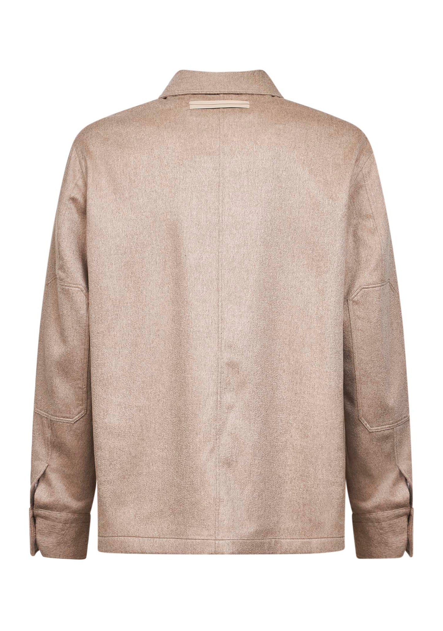Beige Oasi Cashmere Alba overshirt