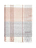 Sciarpa in Oasi Cashmere a quadri beige