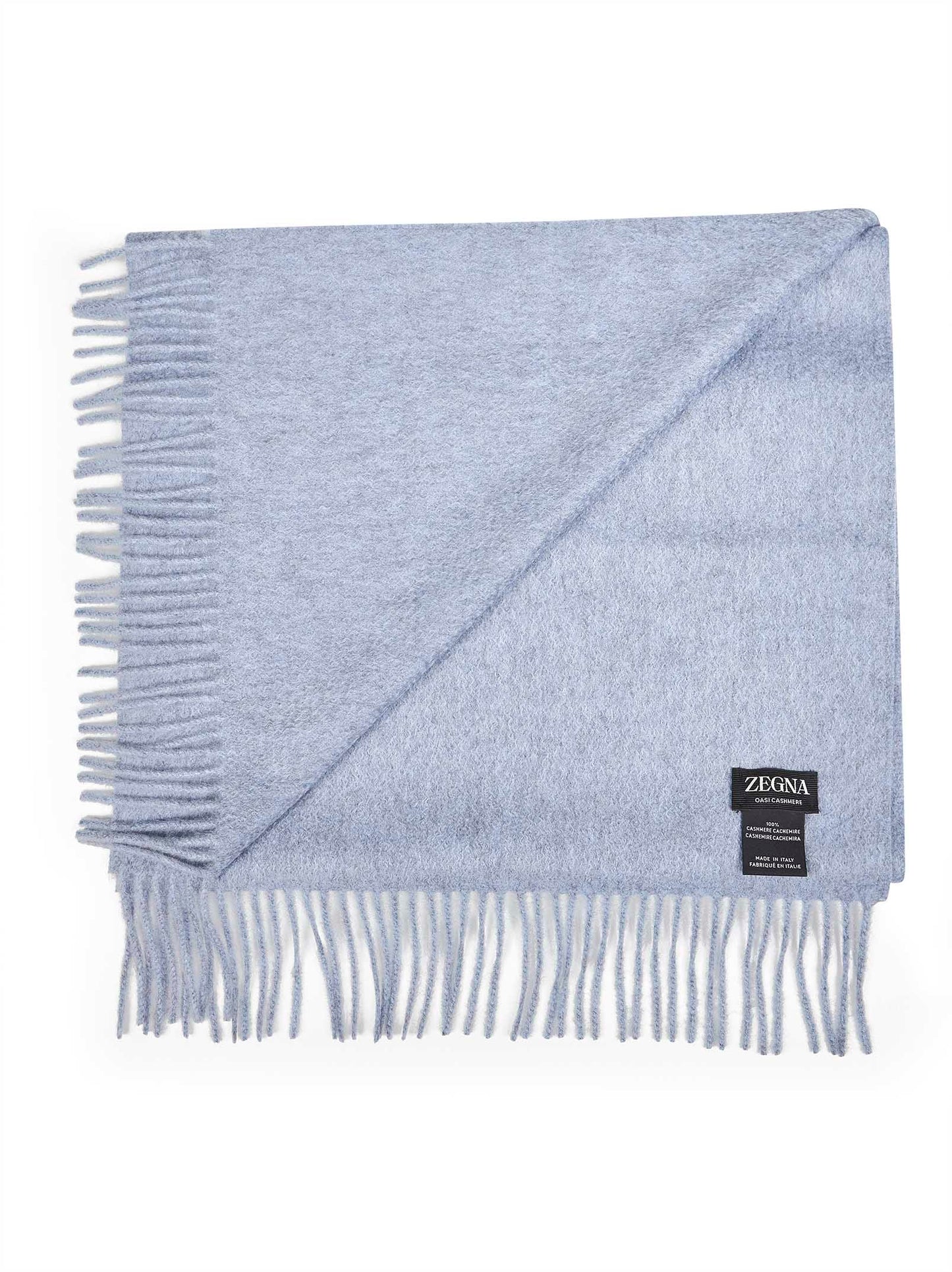 Light blue Oasi Cashmere scarf