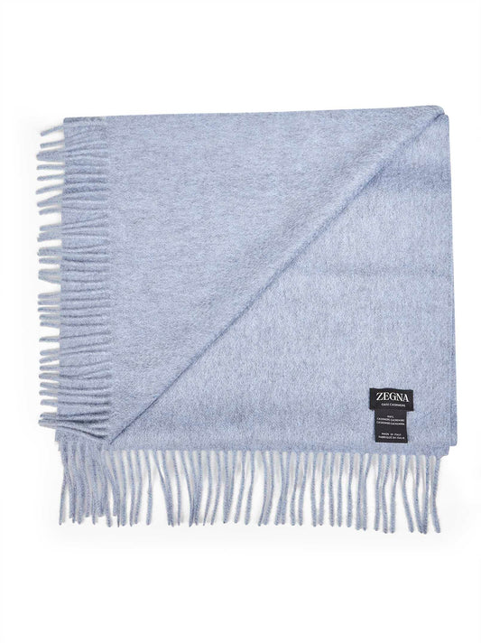 Light blue Oasi Cashmere scarf