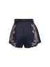 Blue Paisley linen Rhiannon shorts