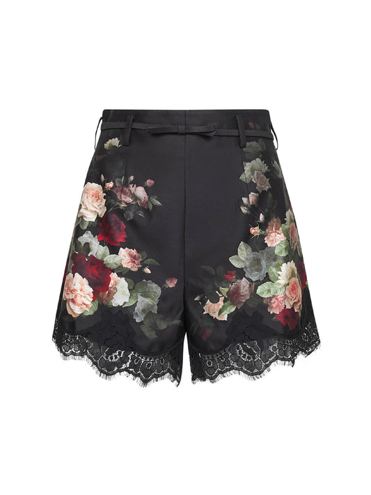 Black Cascade print Hypnotic shorts