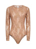 Body in pizzo marrone