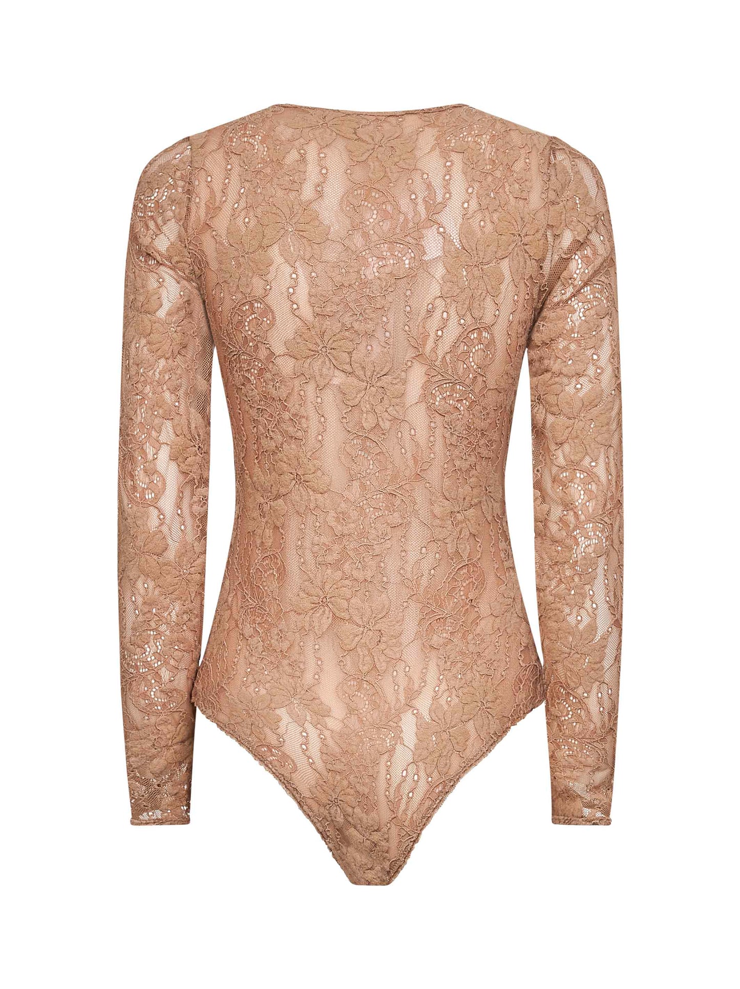 Body in pizzo marrone