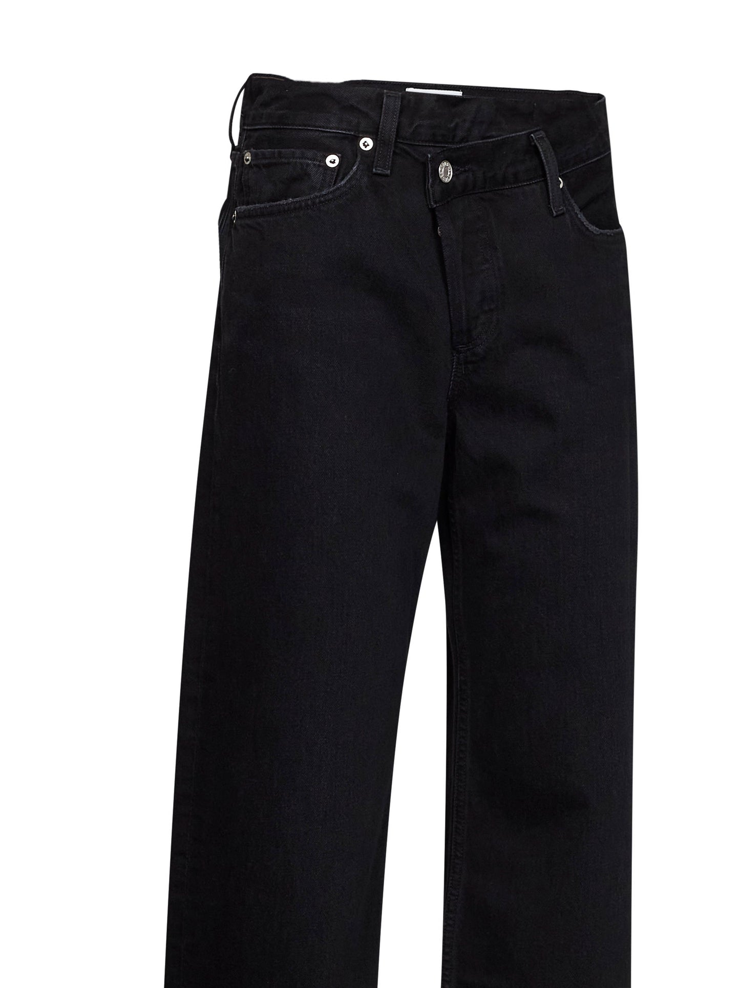 Black denim Arc Criss Cross jeans