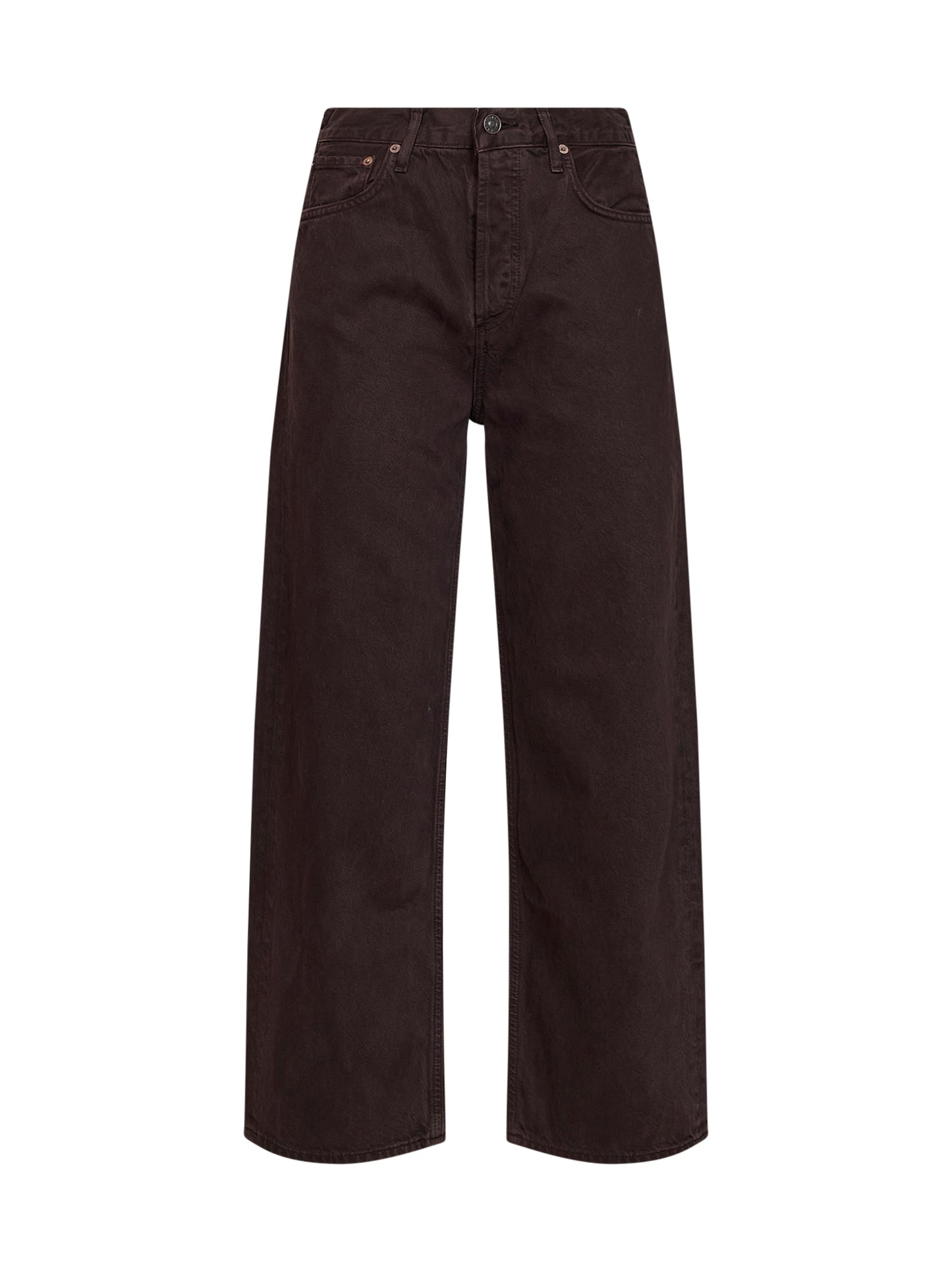 Jeans Ren (Flyweight) in denim marrone