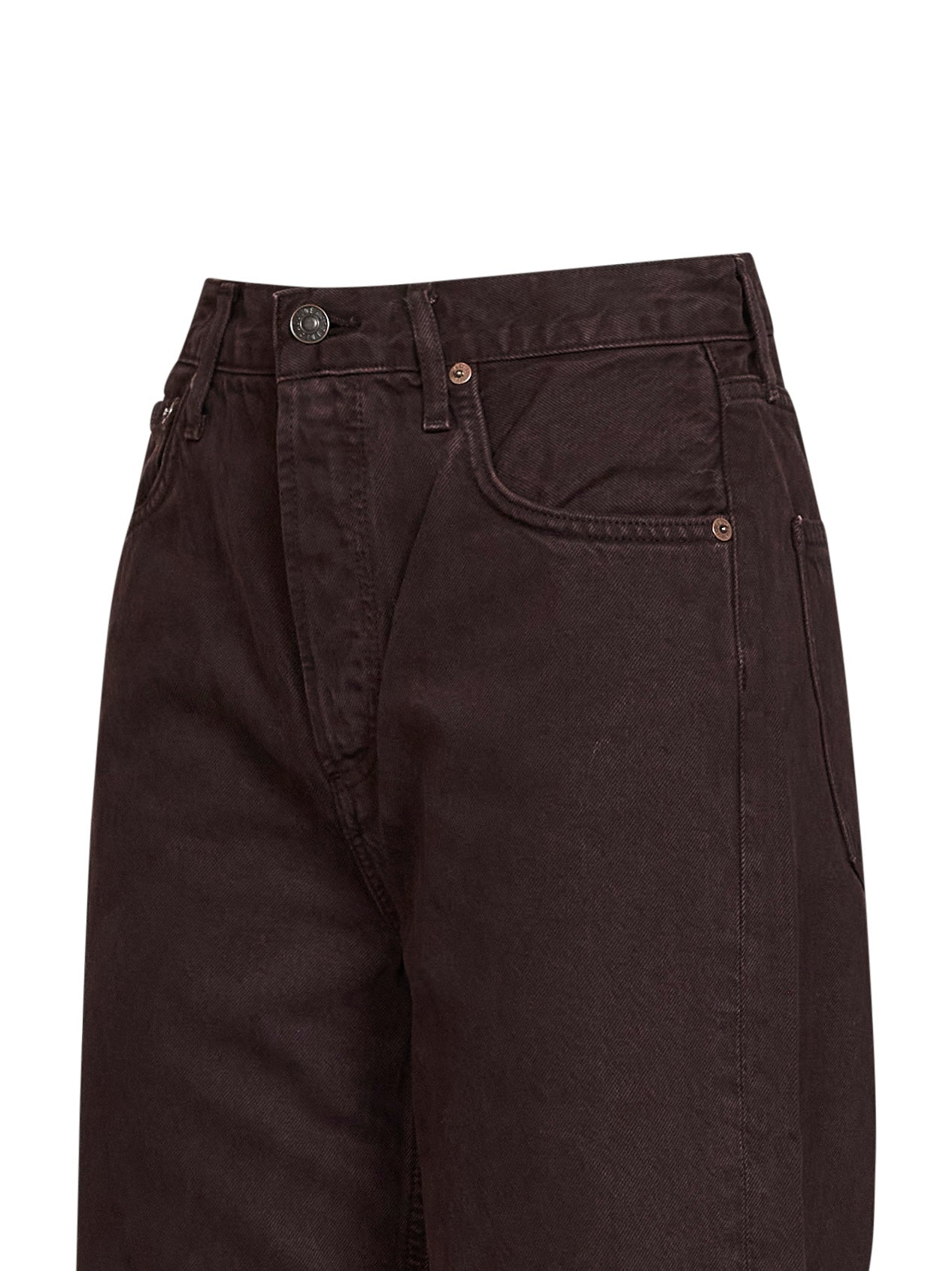 Jeans Ren (Flyweight) in denim marrone