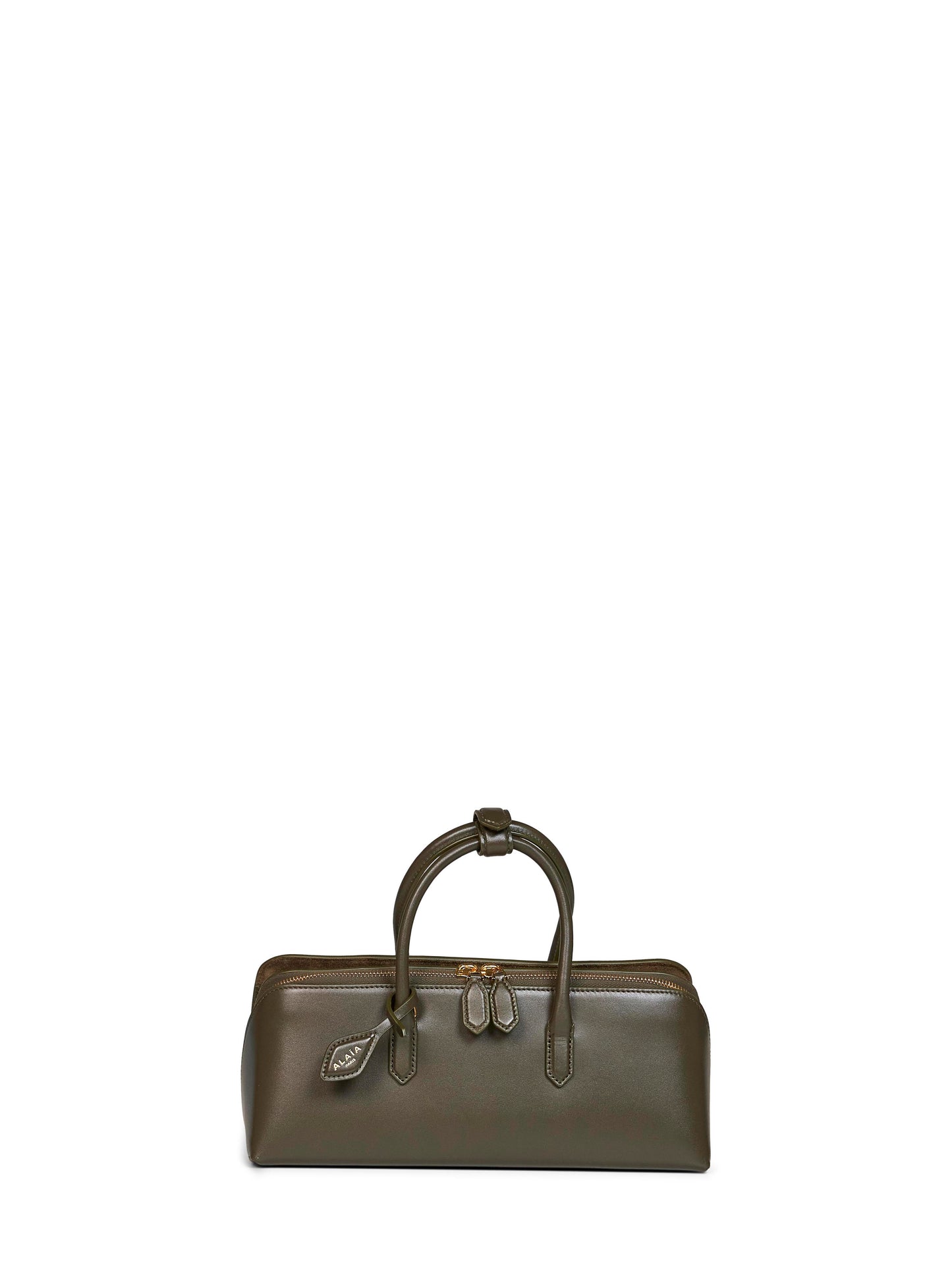 Borsa a mano Delta Piccola verde camouflage