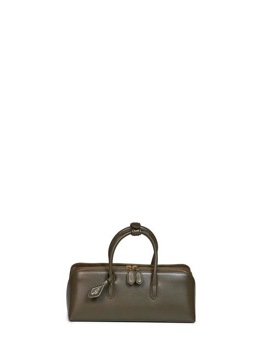 Borsa a mano Delta Piccola verde camouflage