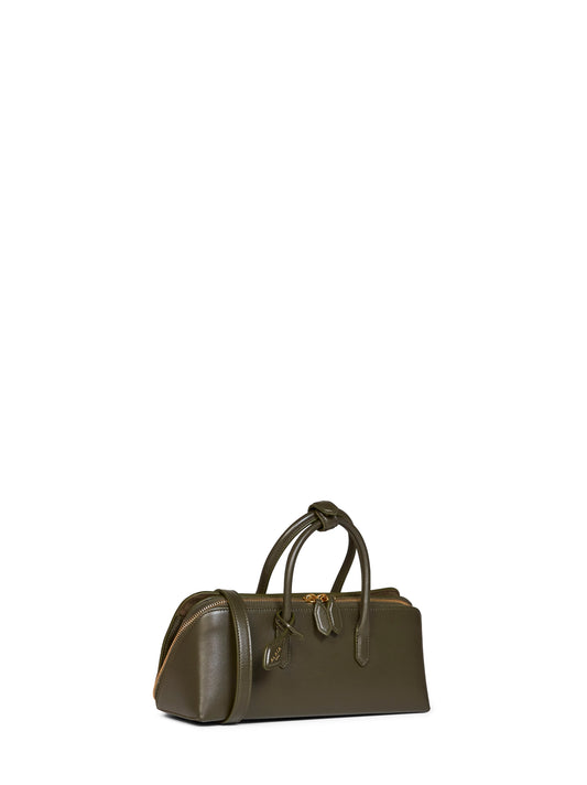 Borsa a mano Delta Piccola verde camouflage