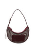 Borsa a spalla One Piece Demi Lune rosso granato