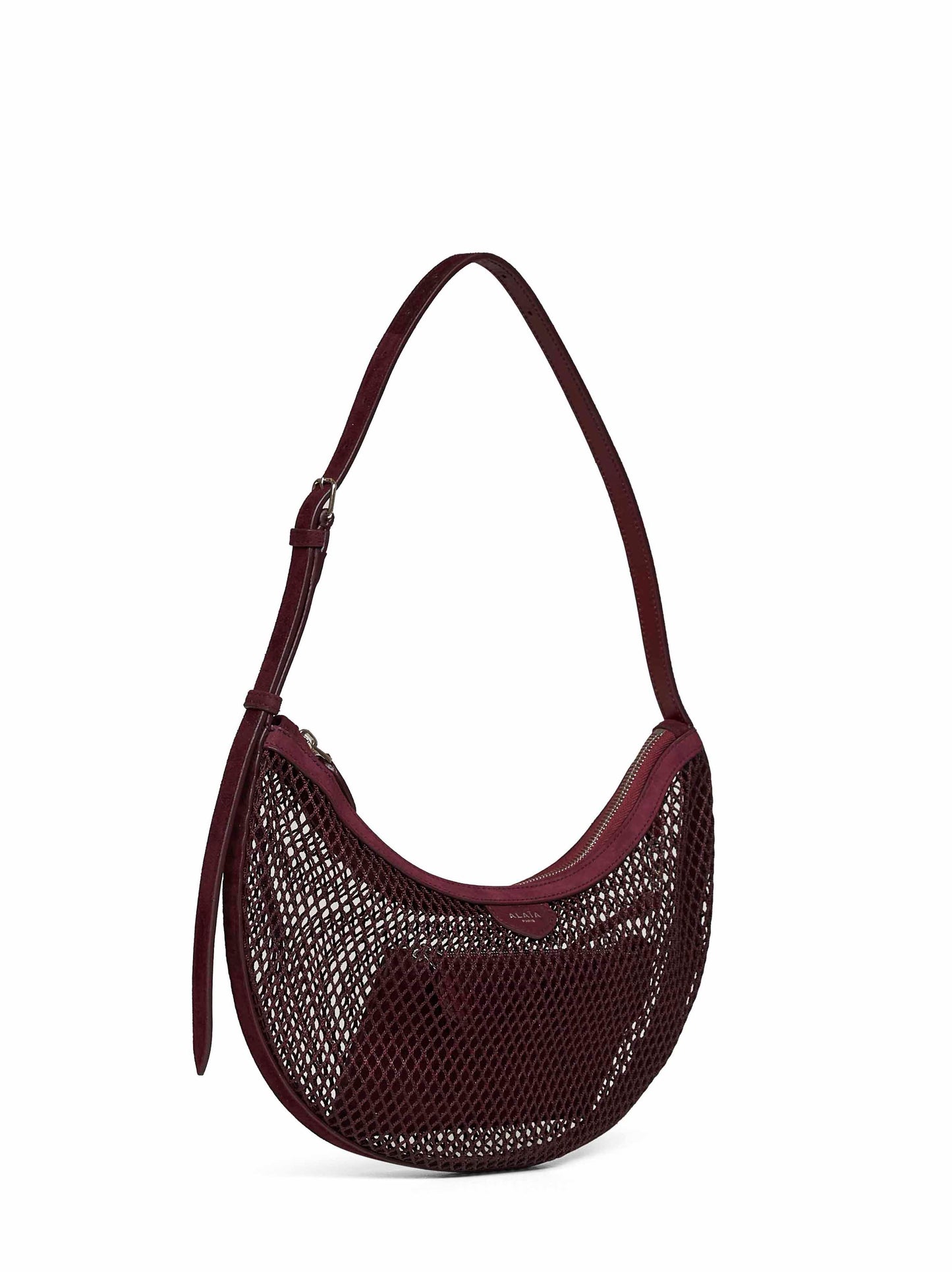 Borsa a spalla One Piece Demi Lune rosso granato