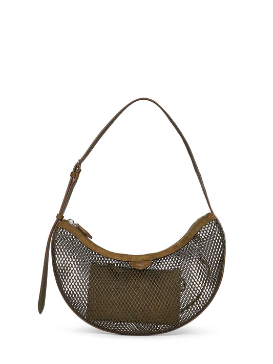 Borsa a spalla One Piece Demi Lune verde camouflage
