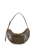 Camouflage green One Piece Demi Lune shoulder bag