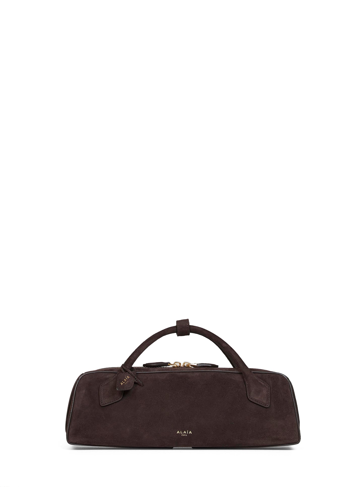 Pochette con manico Le Teckel marrone scuro
