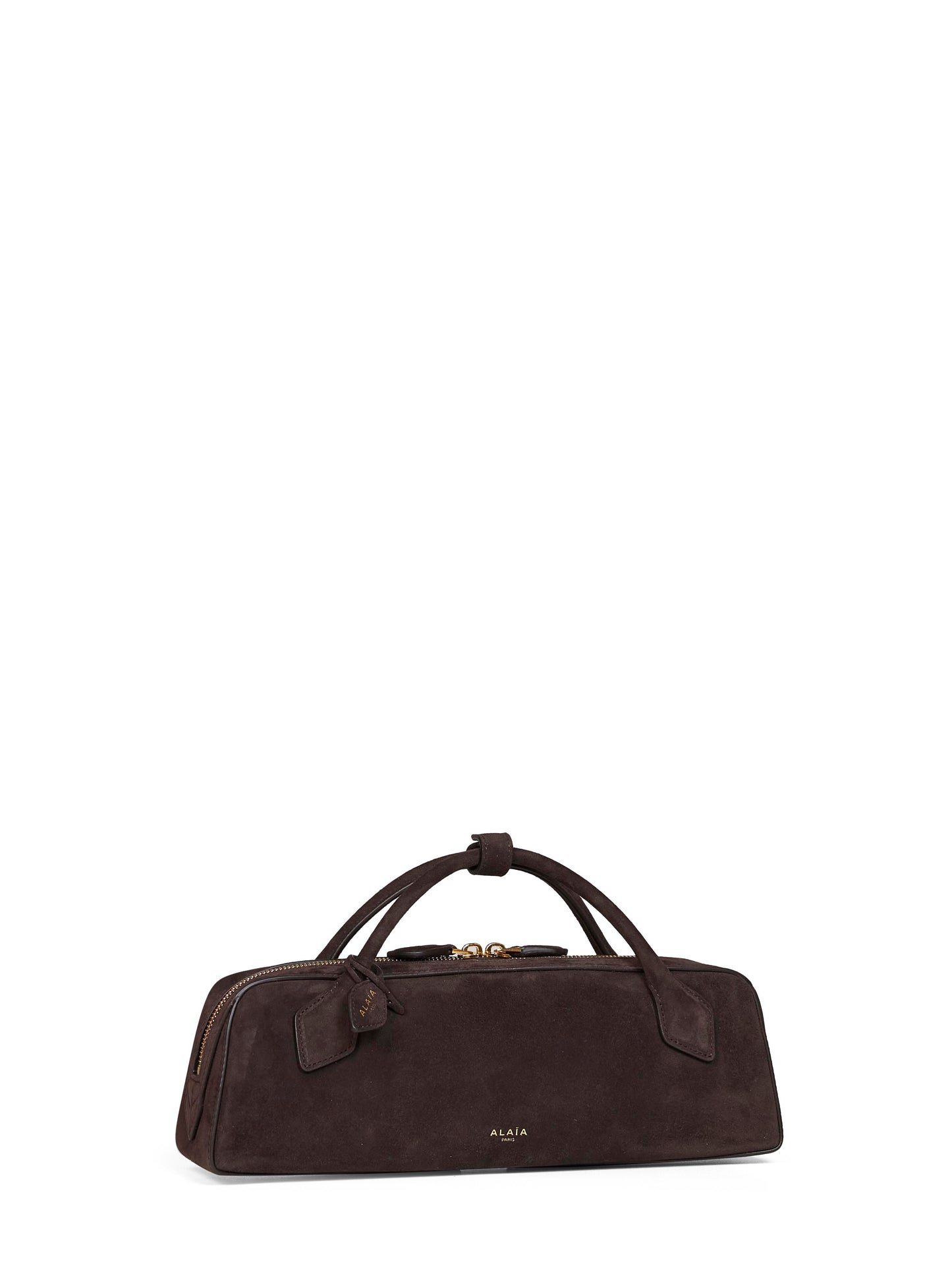 Pochette con manico Le Teckel marrone scuro