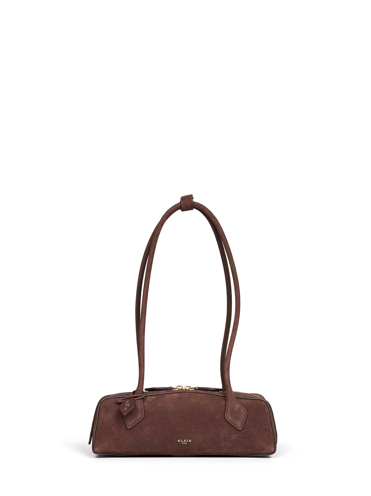Borsa a spalla Le Teckel piccola marrone
