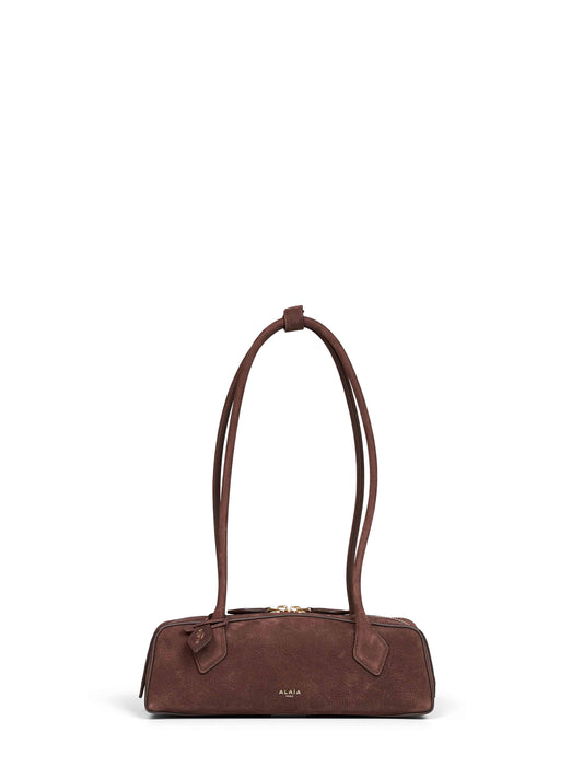 Brown Le Teckel small shoulder bag