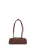 Borsa a spalla Le Teckel piccola marrone