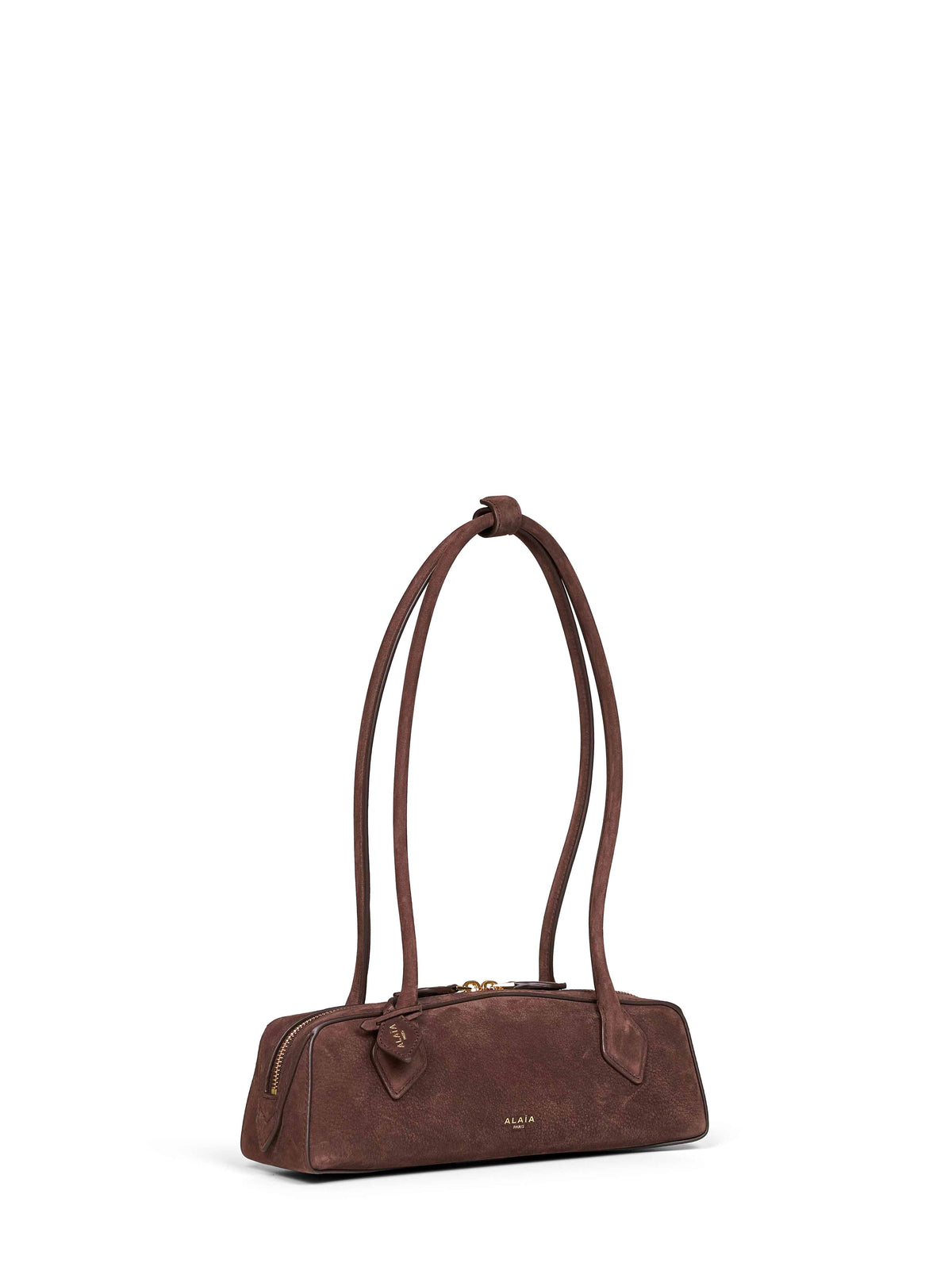 Borsa a spalla Le Teckel piccola marrone