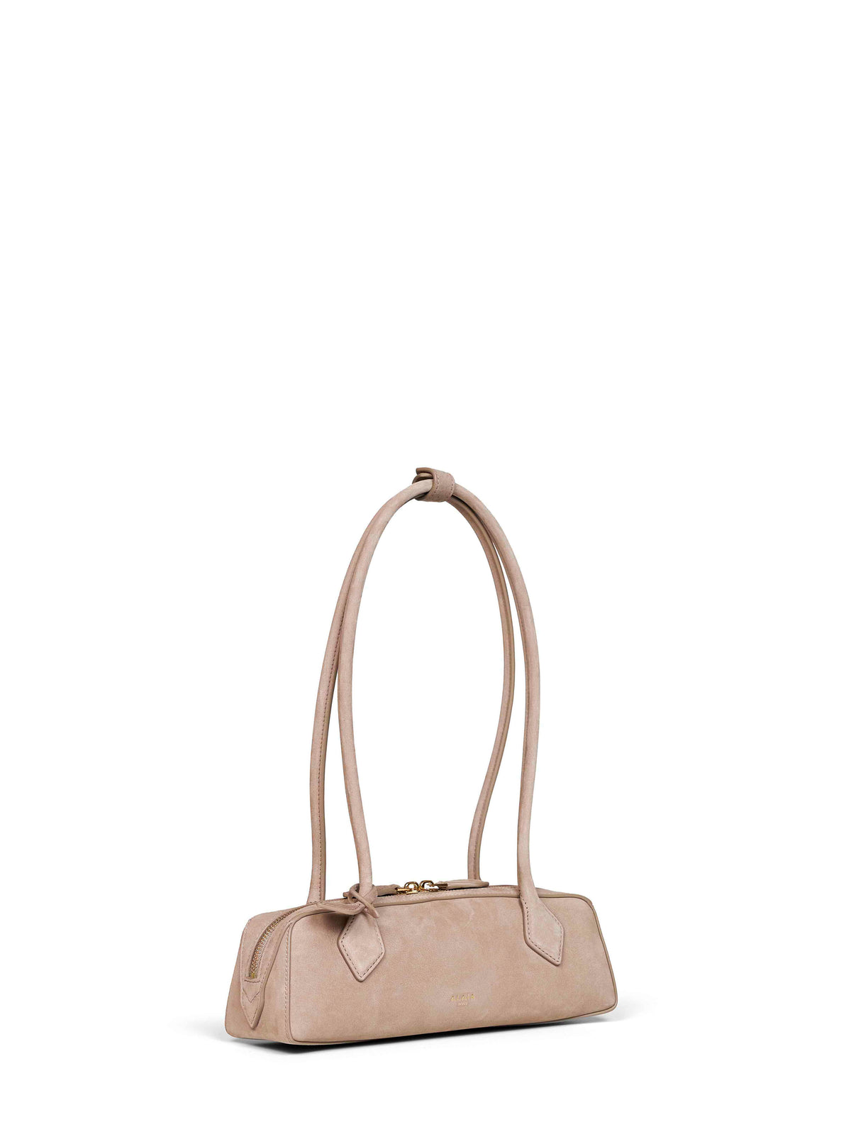Mist grey Le Teckel small shoulder bag
