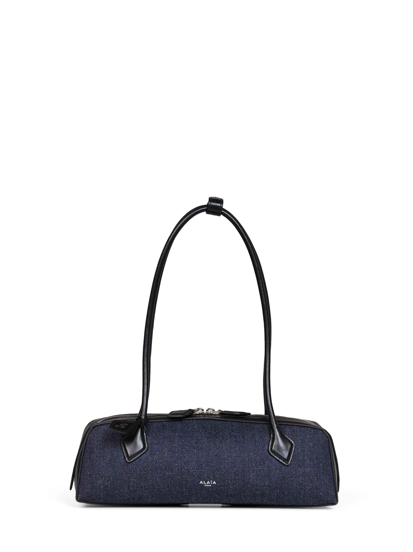 Denim blue Le Teckel Medium shoulder bag