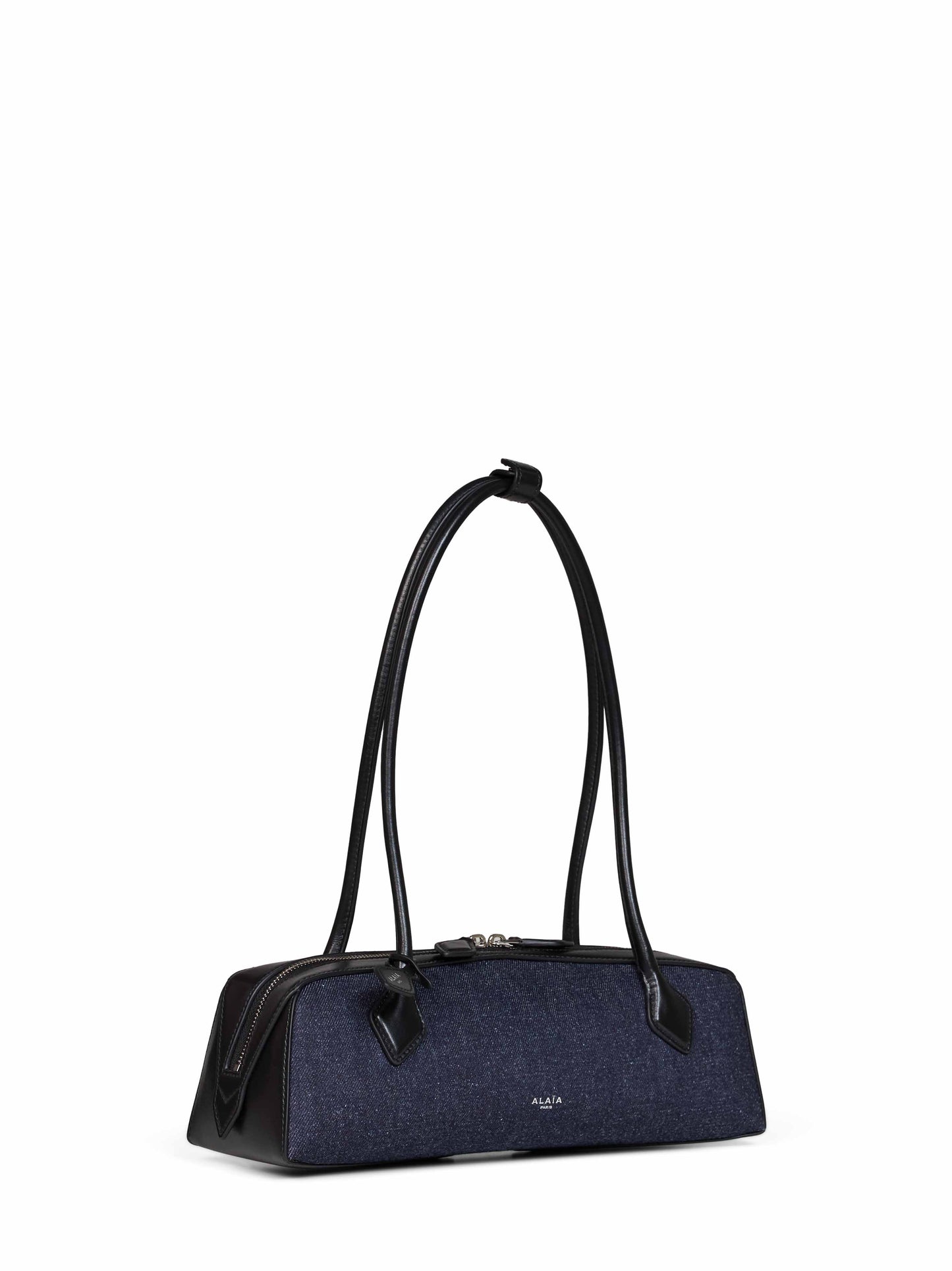 Denim blue Le Teckel Medium shoulder bag