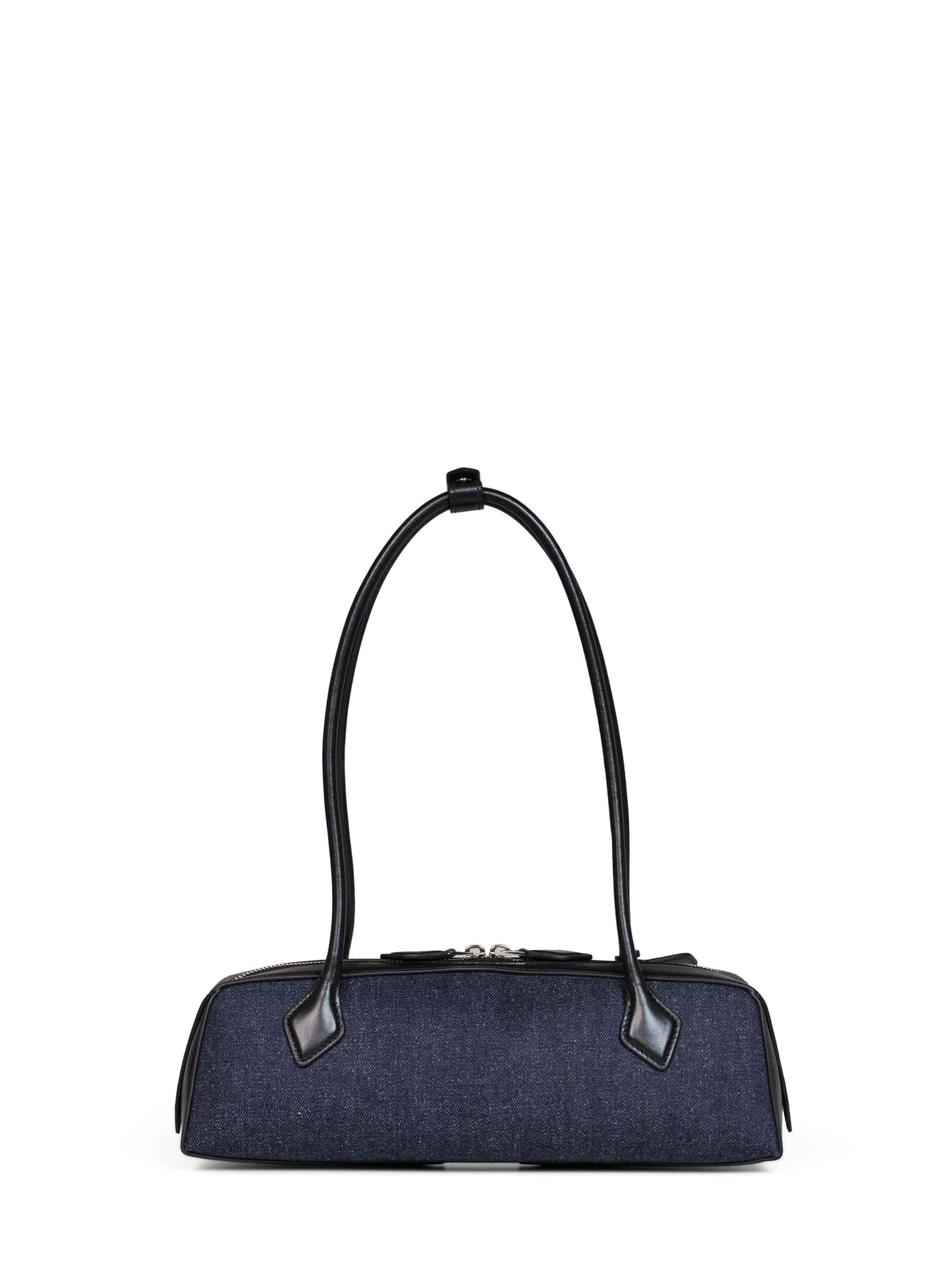 Denim blue Le Teckel Medium shoulder bag