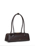 Dark brown Le Teckel medium shoulder bag