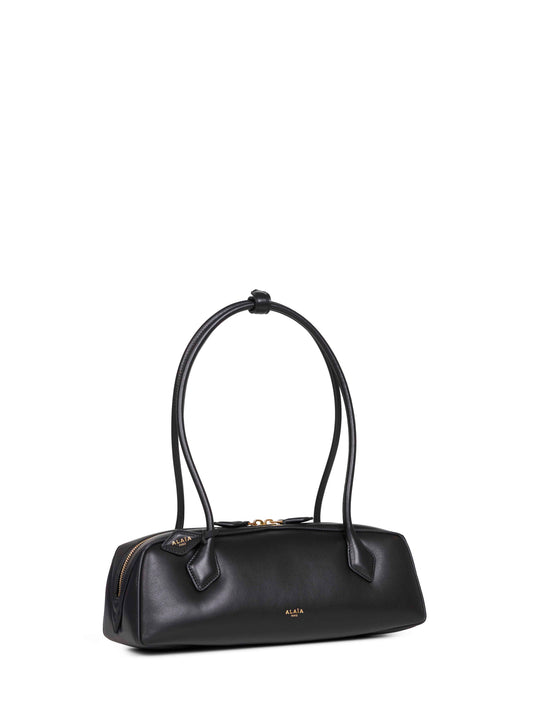 Black Le Teckel medium shoulder bag