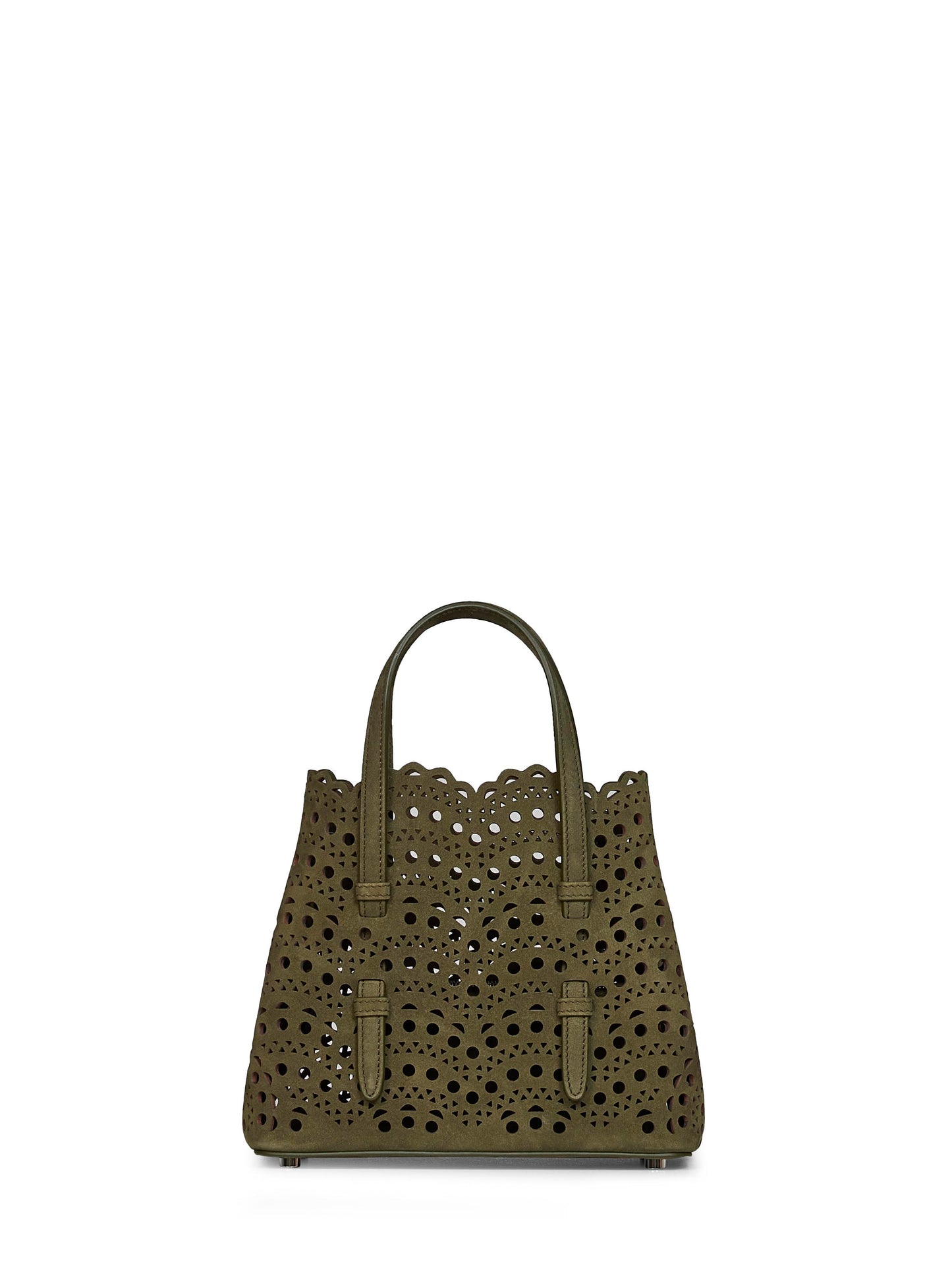 Camouflage green Mina 20 small tote bag