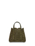 Camouflage green Mina 20 small tote bag