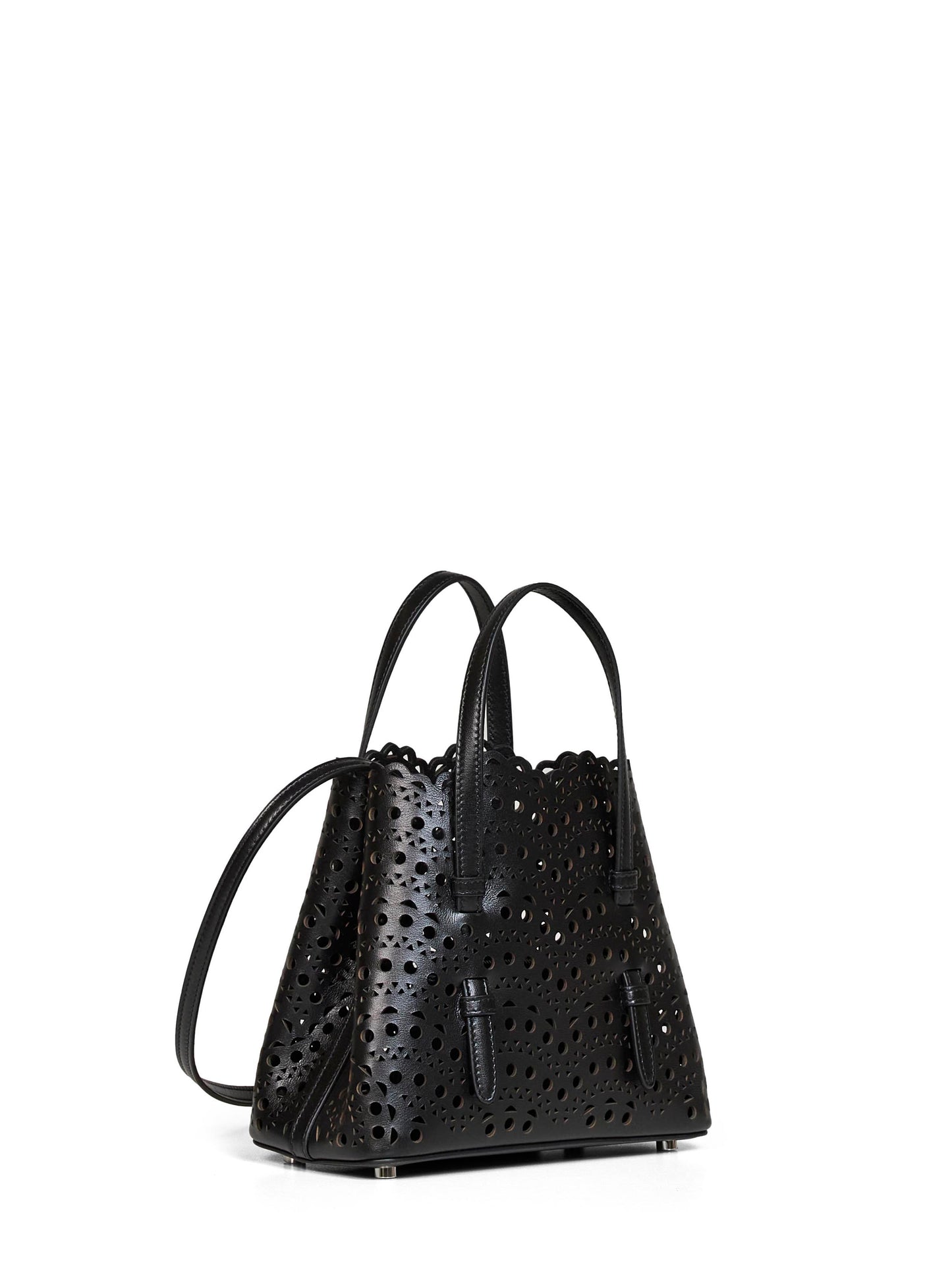 Borsa a mano piccola Mina 20 nera